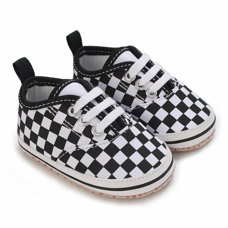 Mini Checker | Tênis Infantil Xadrez Estilo Skate Unissex