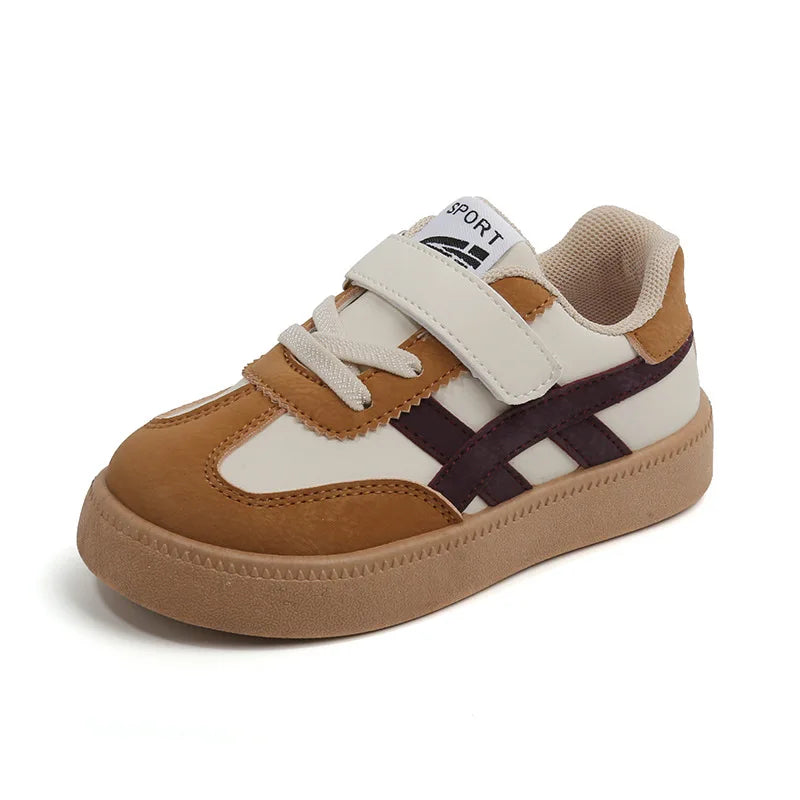 Court Street |Tênis Infantil Casual Unissex com Velcro