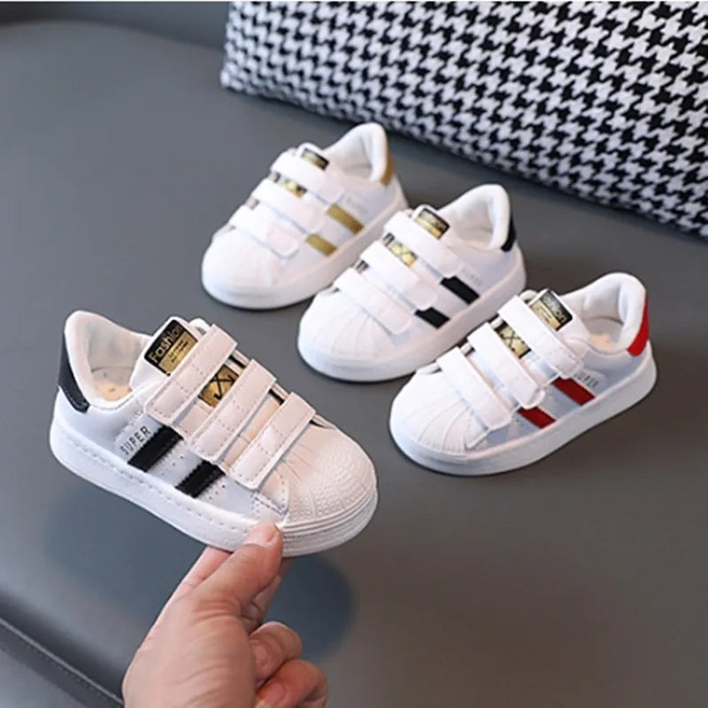 Urbaninho | Tênis Infantil Casual com Listras Modernas