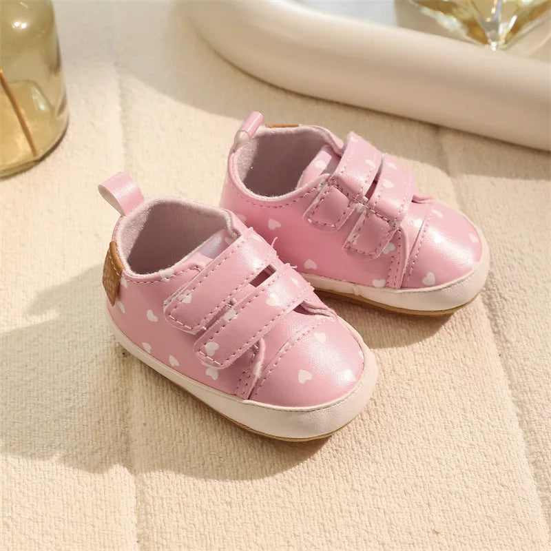 Mini Haven | Tênis Infantil Unissex Casual Caramelo com Velcro Antiderrapante