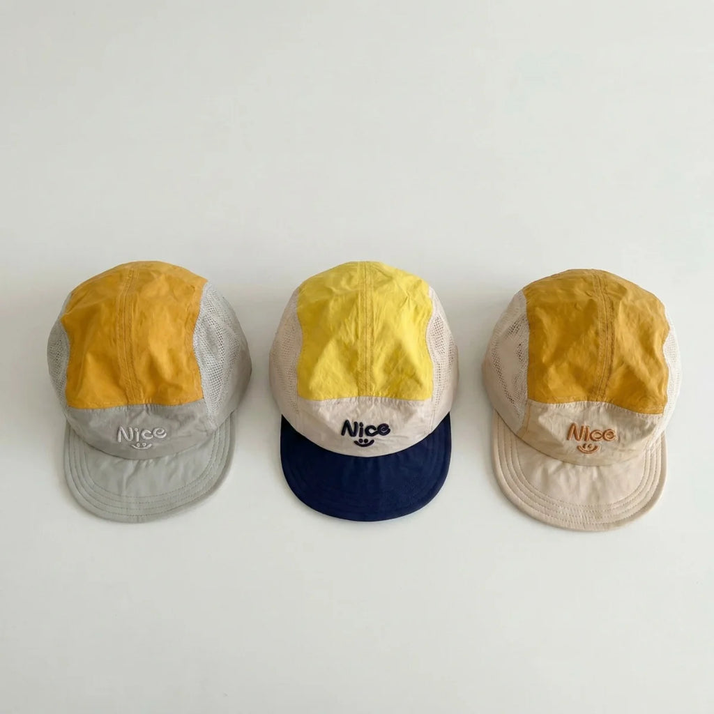 Mini Nice | Boné Infantil Ajustável, Leve e Confortável