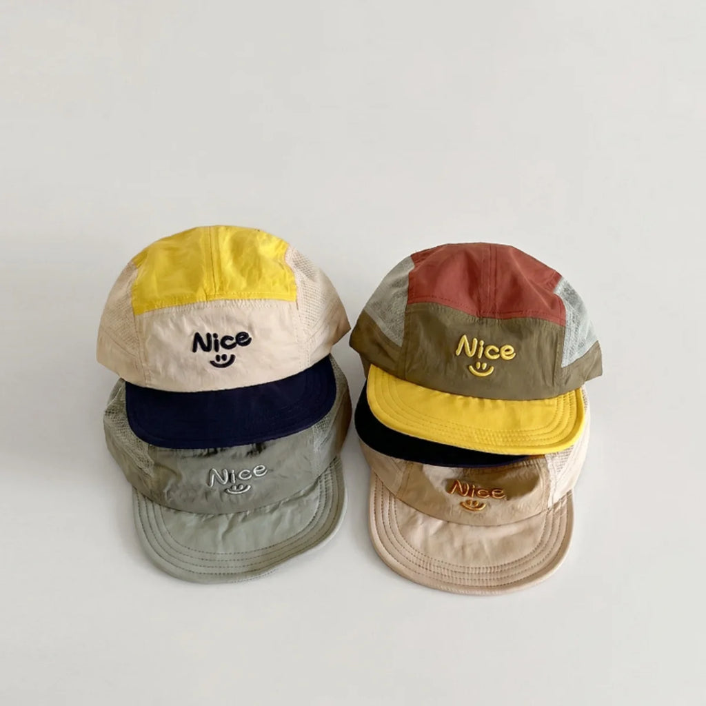 Mini Nice | Boné Infantil Ajustável, Leve e Confortável