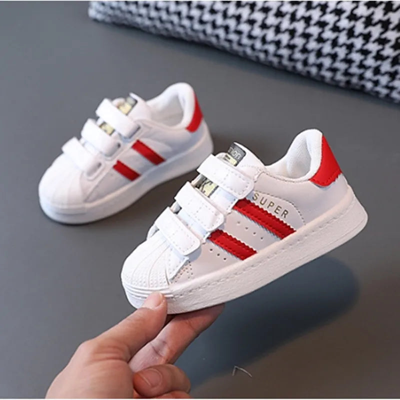 Urbaninho | Tênis Infantil Casual com Listras Modernas