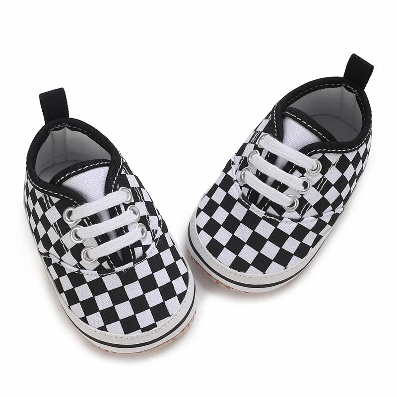 Mini Checker | Tênis Infantil Xadrez Estilo Skate Unissex