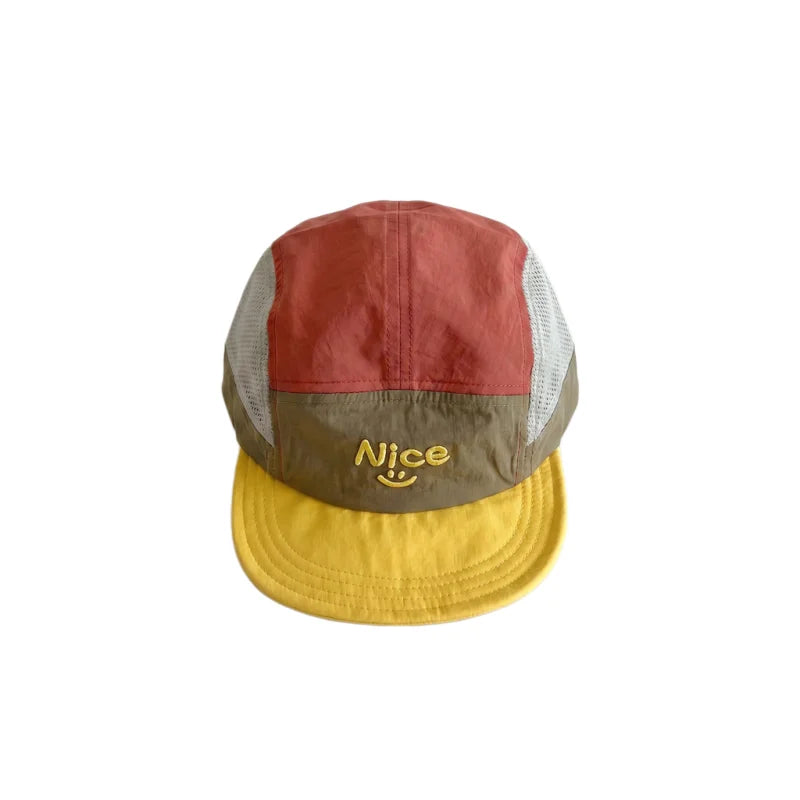 Mini Nice | Boné Infantil Ajustável, Leve e Confortável