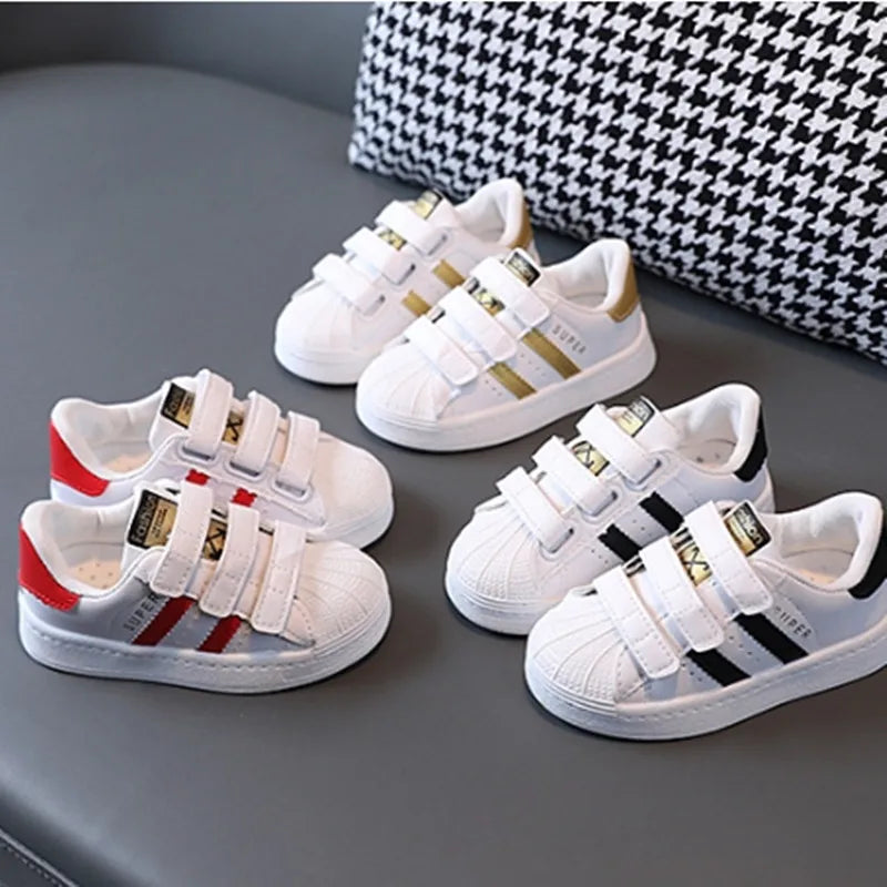Urbaninho | Tênis Infantil Casual com Listras Modernas