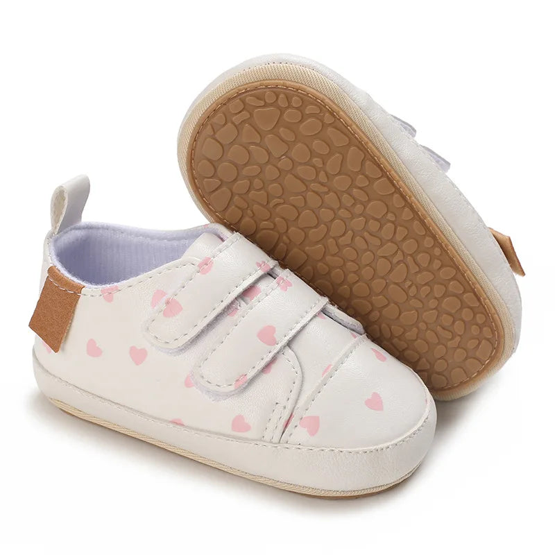 Mini Haven | Tênis Infantil Unissex Casual Caramelo com Velcro Antiderrapante