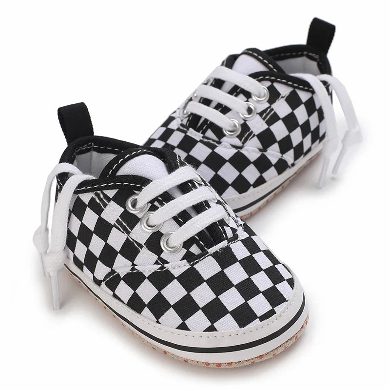 Mini Checker | Tênis Infantil Xadrez Estilo Skate Unissex