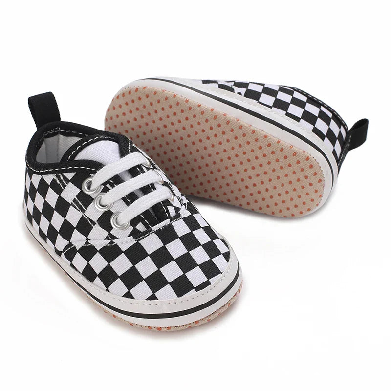 Mini Checker | Tênis Infantil Xadrez Estilo Skate Unissex