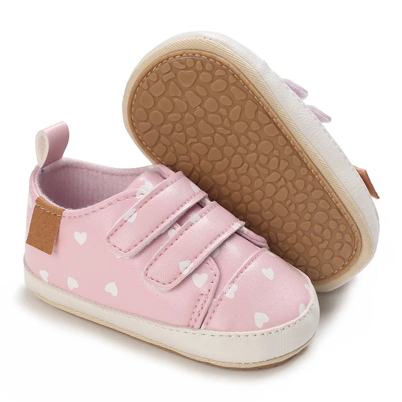 Mini Haven | Tênis Infantil Unissex Casual Caramelo com Velcro Antiderrapante