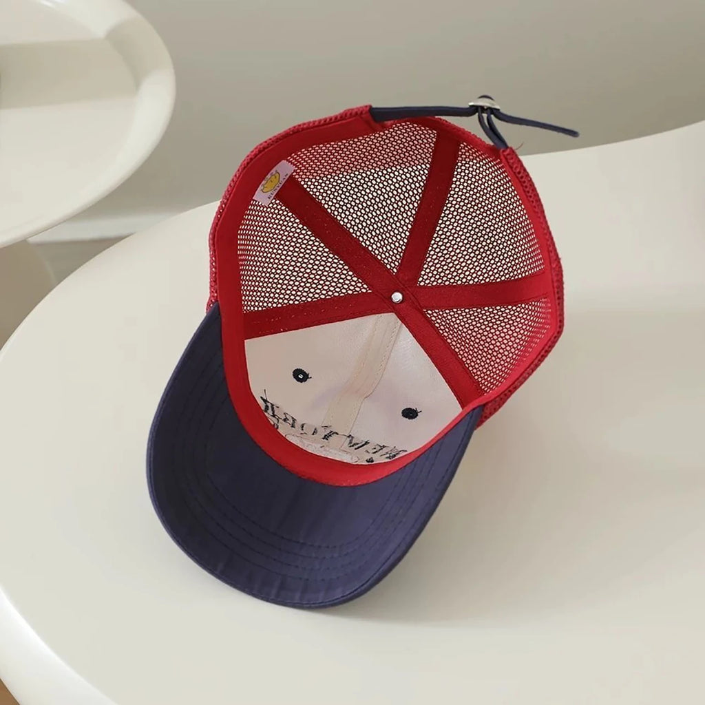 Mini York | Boné Infantil Tela Respirável com Proteção Solar Ajustável